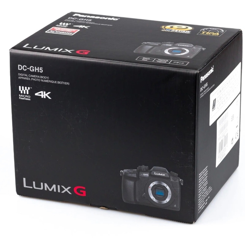 BRAND NEW! GH5 Lumix camera body YouTube vlog 4k video camcorder video travel